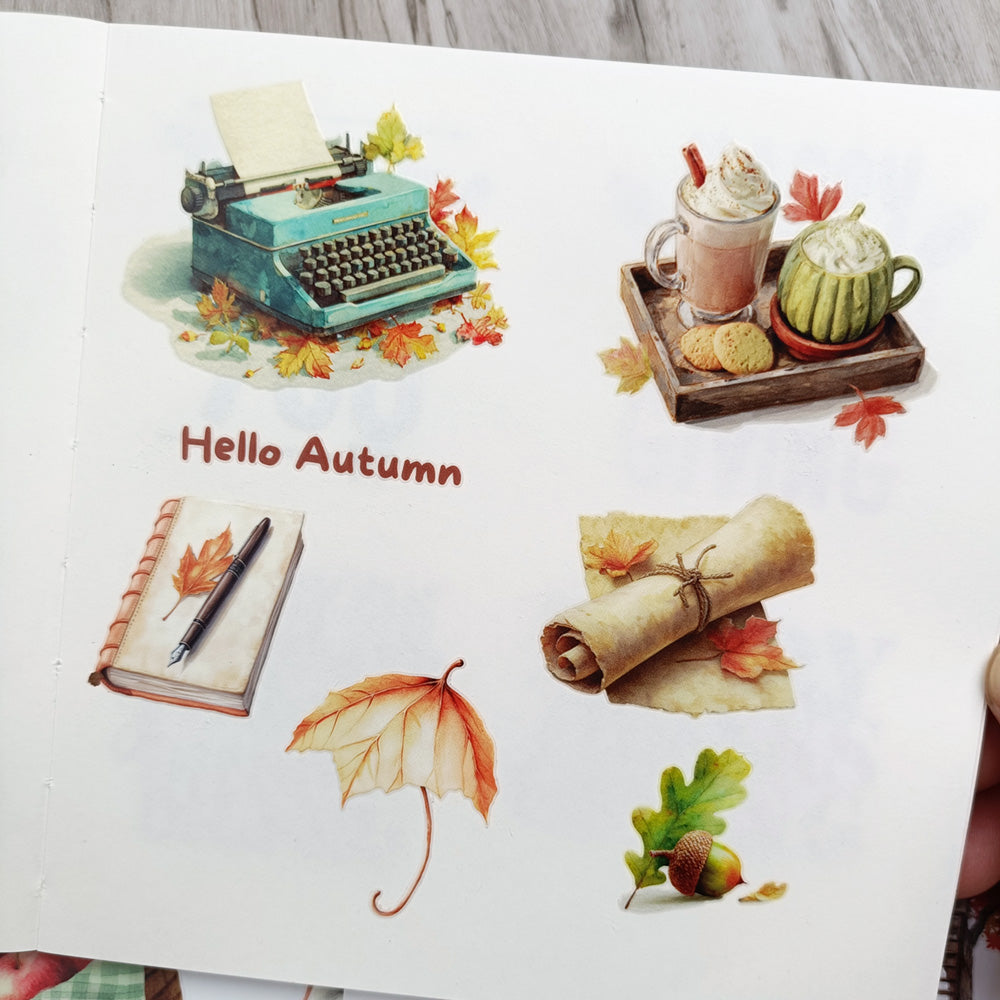 Autumn Memories Transfer Stickers 2 Sheets – ViVi Stationery