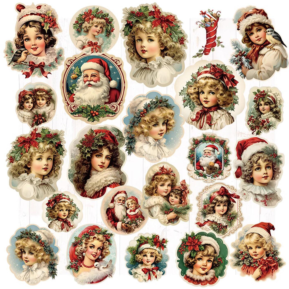 Victorian Christmas Stickers