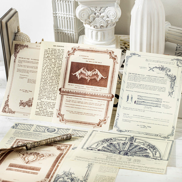 Classical-Architecture-Scrapbook-Papers