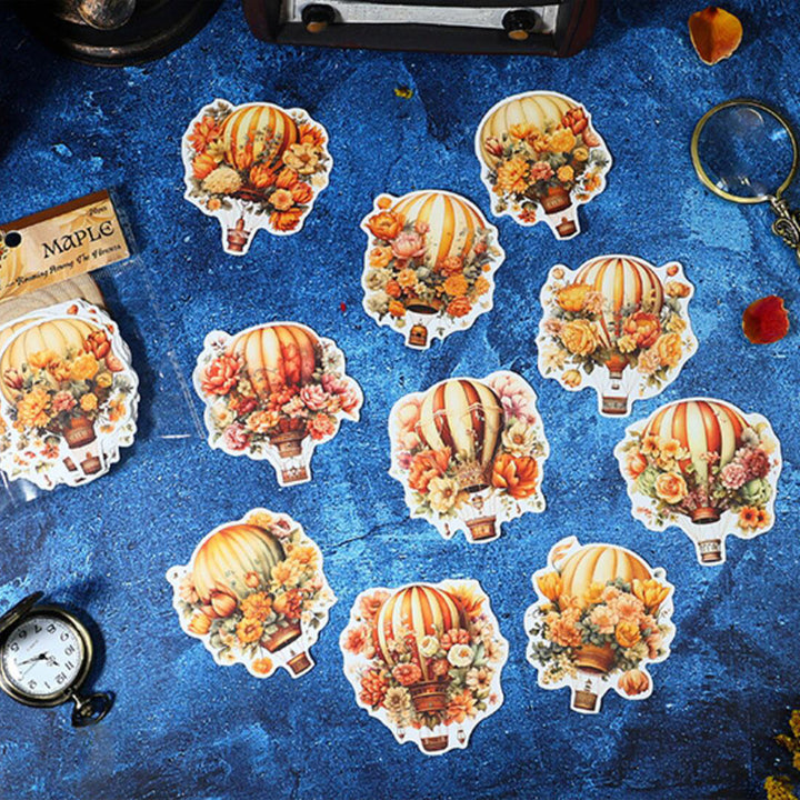 Floral-Hot-Air-Balloon-Stickers