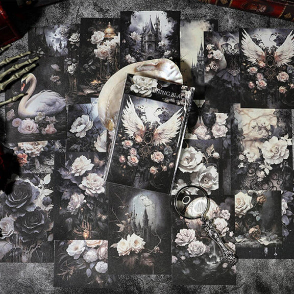 Gothic Wonderland Scrapbook Paper – ViVi Stationery
