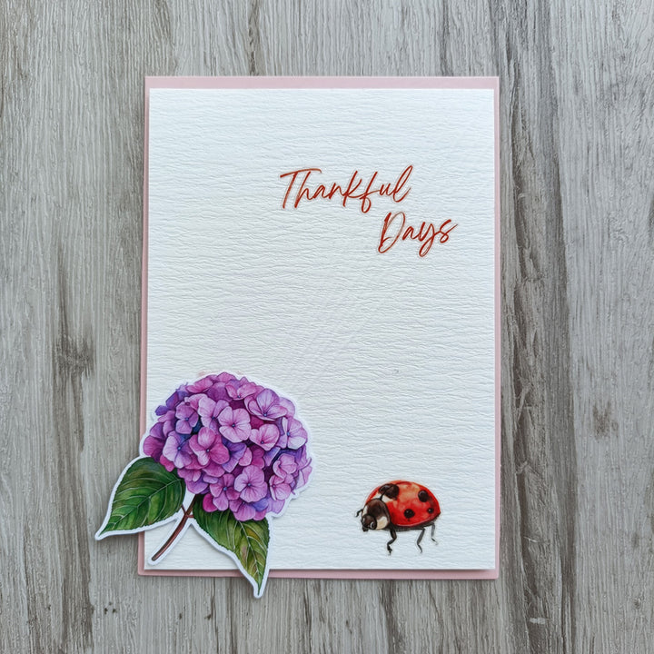 Hydrangea Stickers 24PCS – ViVi Stationery