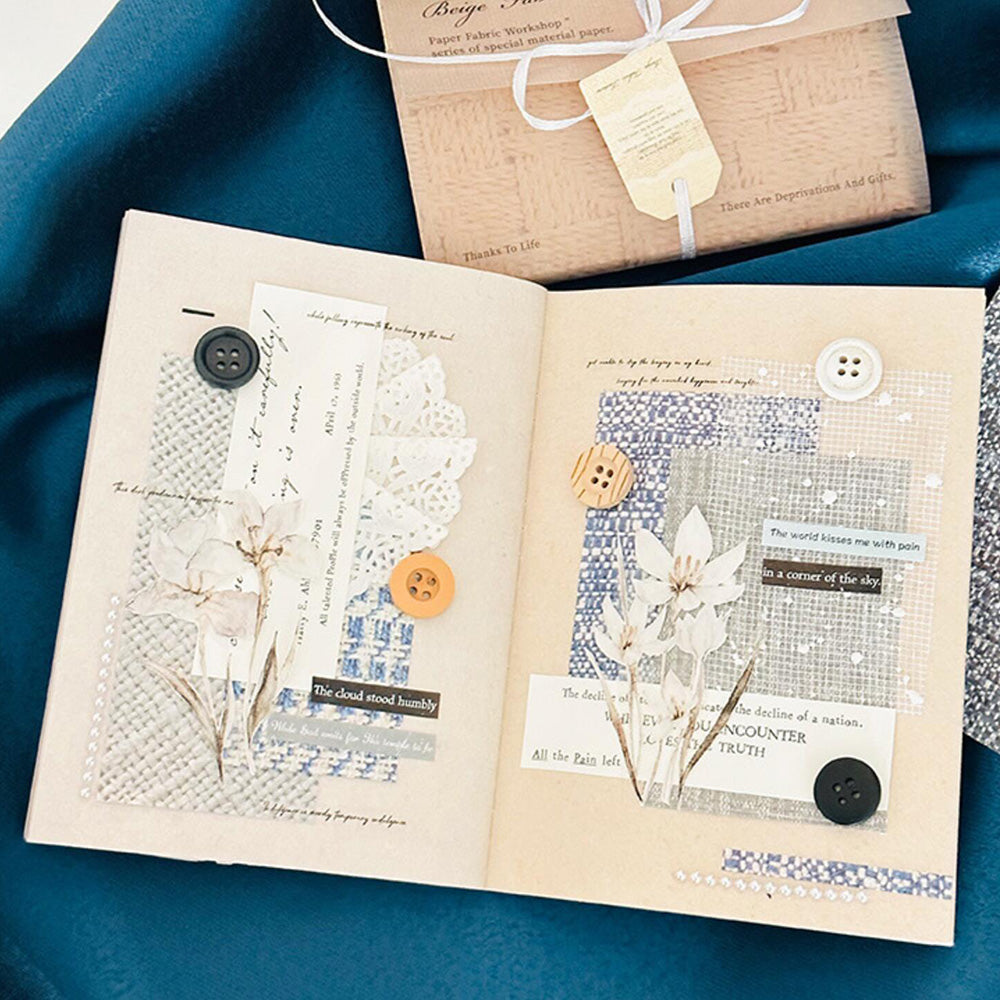 Imitation Cloth Texture Paper – ViVi Stationery
