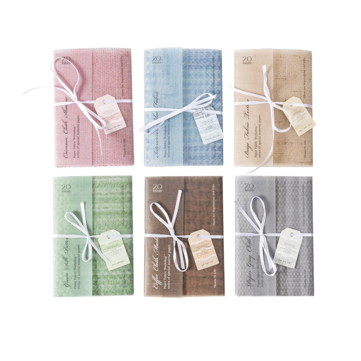 Paper Clth Imitation Cloth Texture Paper – ViVi Stationery