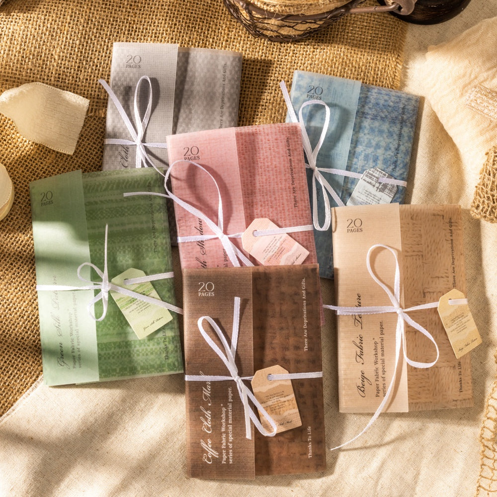 Paper Clth Imitation Cloth Texture Paper – ViVi Stationery