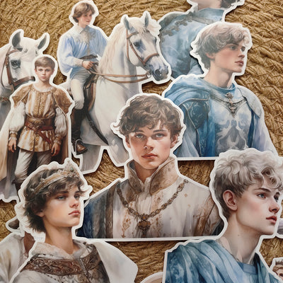 Medieval Prince Sticker