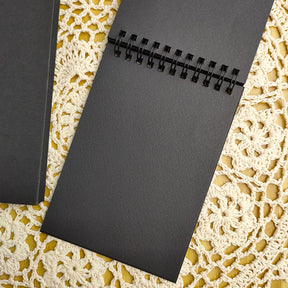 Black Spiral Notebook – ViVi Stationery