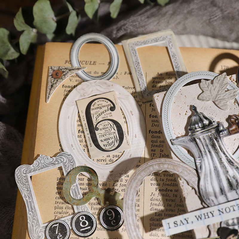 Retro Decorative Cut-Outs for Junk Journal – ViVi Stationery