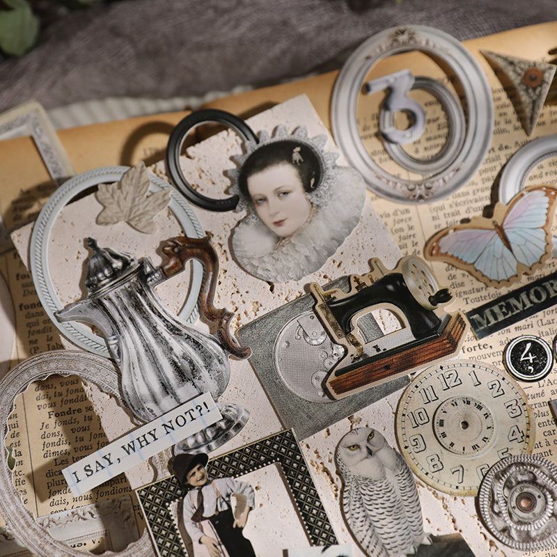 Retro Decorative Cut-Outs for Junk Journal – ViVi Stationery