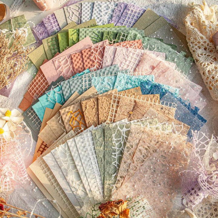 Papper Material Specialty Paper Material Pack for Scrapbooking and Art Journal – ViVi ...
