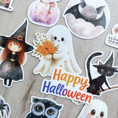 Spooky Halloween Stickers
