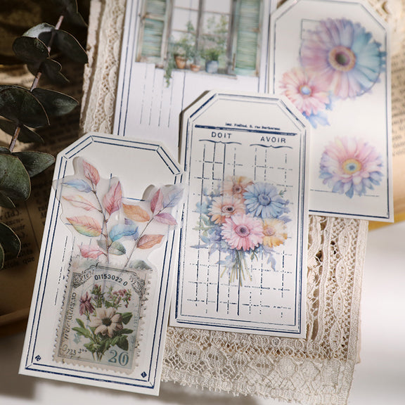 Spring Flower Vellum Sticker – ViVi Stationery