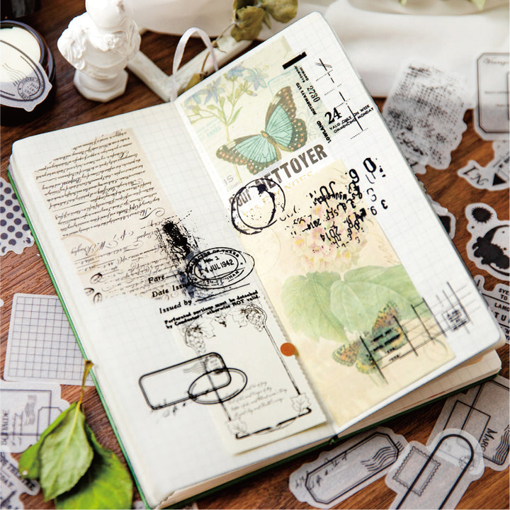Stamp-Themed-Vellum-Sticker-for-art-journal
