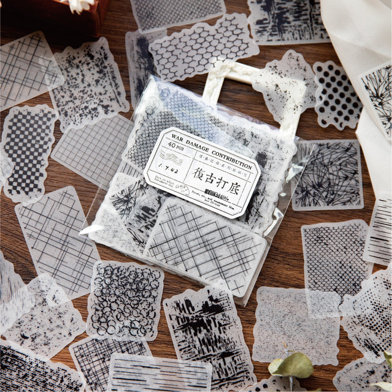 Stamp Theme Vellum Sticker for Scrapbooking and Card Making – ViVi ...