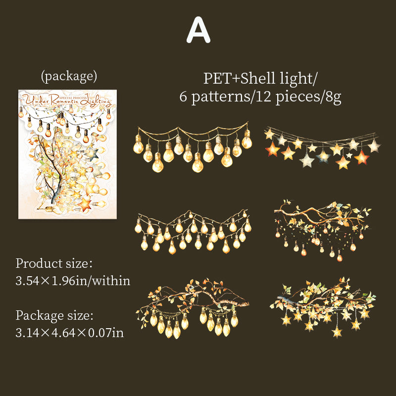 String Light Stickers โ ViVi Stationery