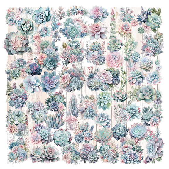 Succulent Vellum Sticker – ViVi Stationery