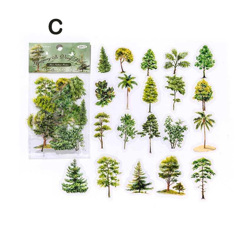 Ash Tree Sticker Tree Sticker – ViVi Stationery