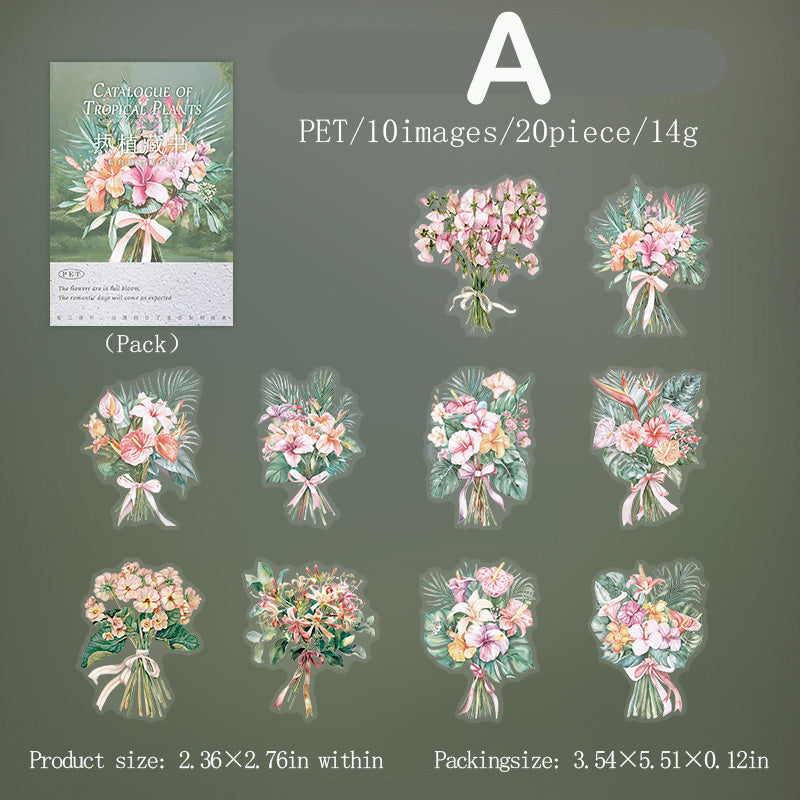 Tropical Plant Sticker – ViVi Stationery