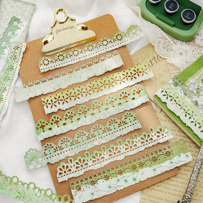 Vintage Lace Border Stickers