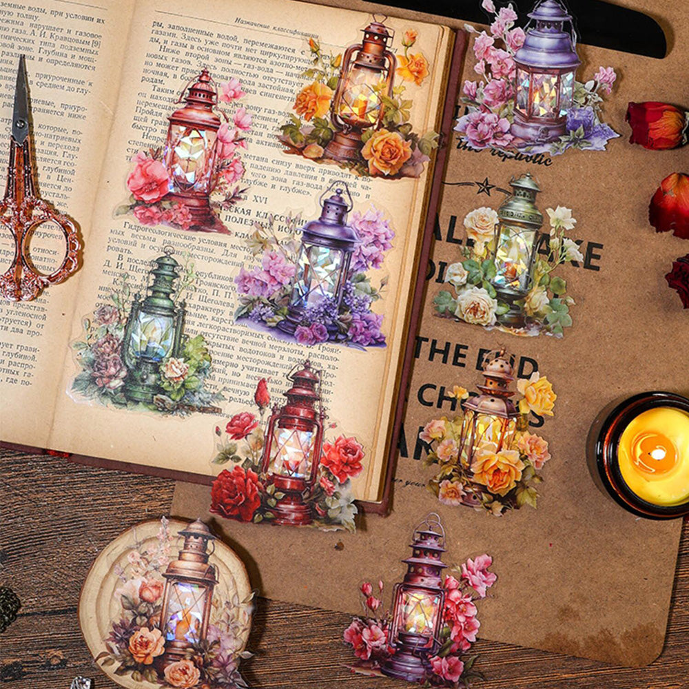 Vintage Oil Lamp Stickers – ViVi Stationery
