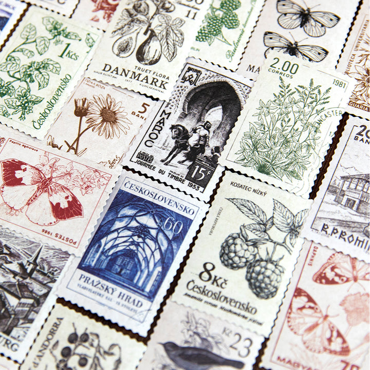 Vintage-Stamp-Stickers