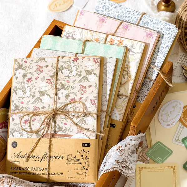 100 Fogli Carta Vintage Per Scrapbooking - 50 Design Unici 100x140mm | Per Journaling, Decoupage E DIY - Foto 12
