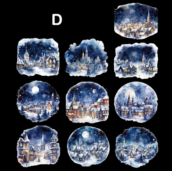 Winter Theme Sticker 