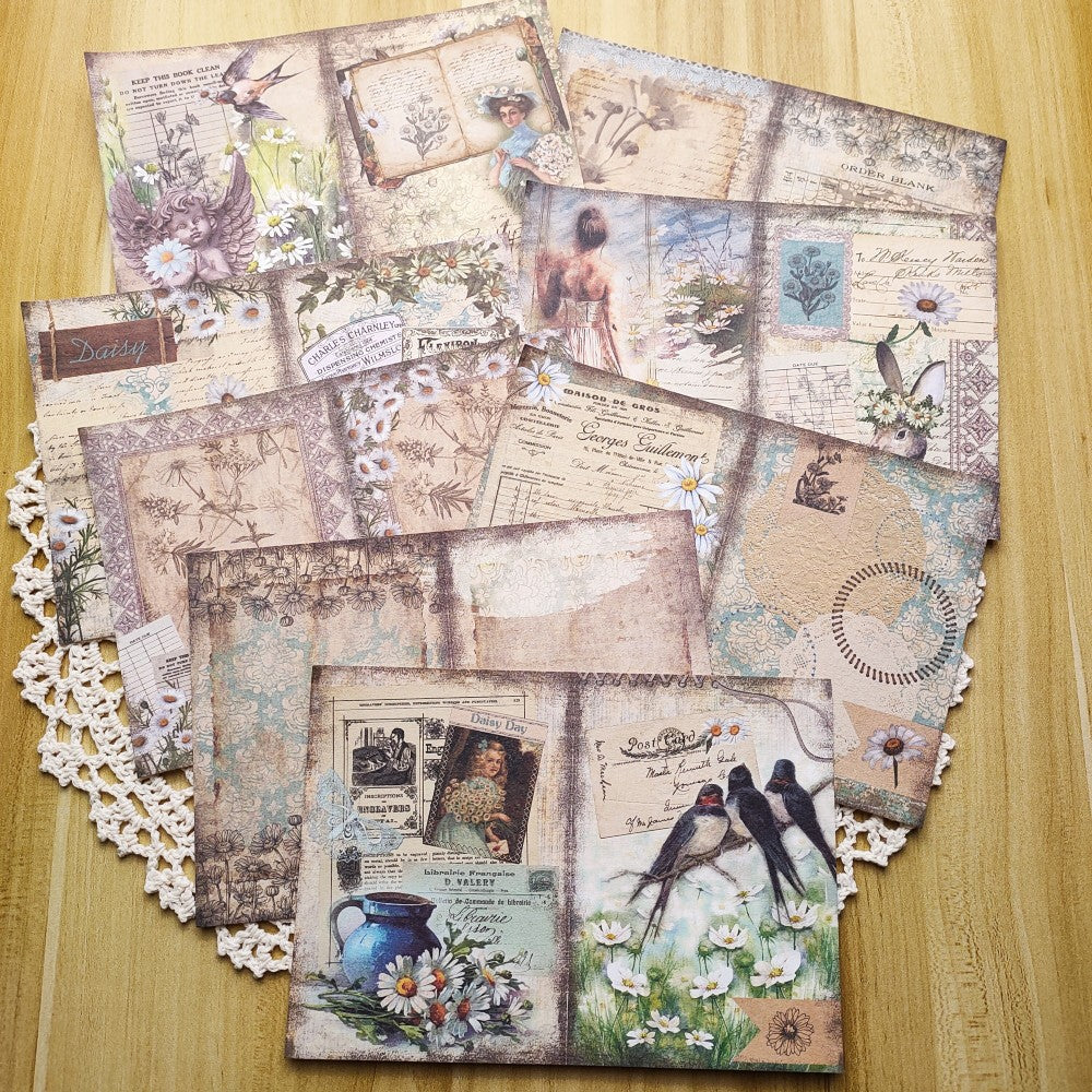 Ancient Oath Scrapbook Papers for Junk Journal – ViVi Stationery