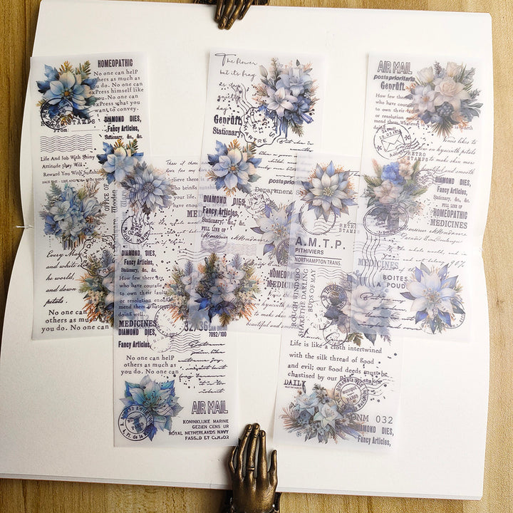 blue-flower-vellum-paper