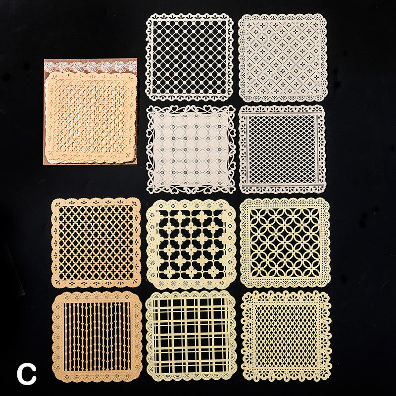 Shining Light Diecut Lace Paper ViVi Stationery