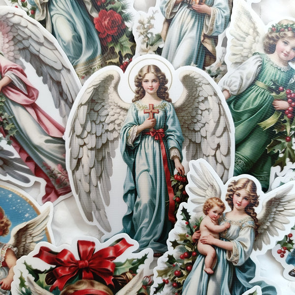 Christmas Angel Sticker