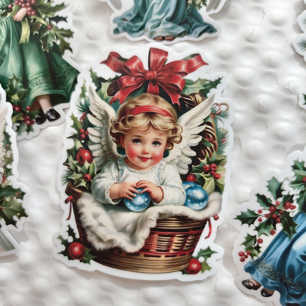 Christmas Angel Sticker – ViVi Stationery
