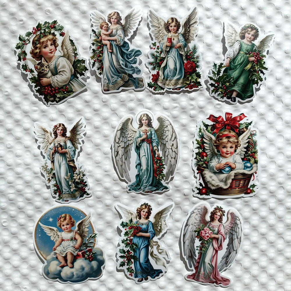 Christmas Angel Sticker – ViVi Stationery