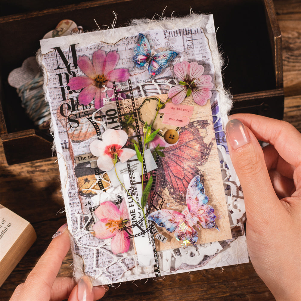 Dried Flower Theme Sticker – ViVi Stationery