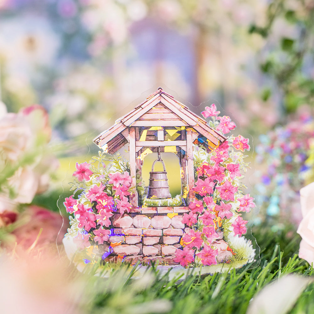 Floral Stone Well Stickers – ViVi Stationery