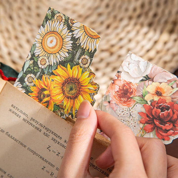 flower-bookmark