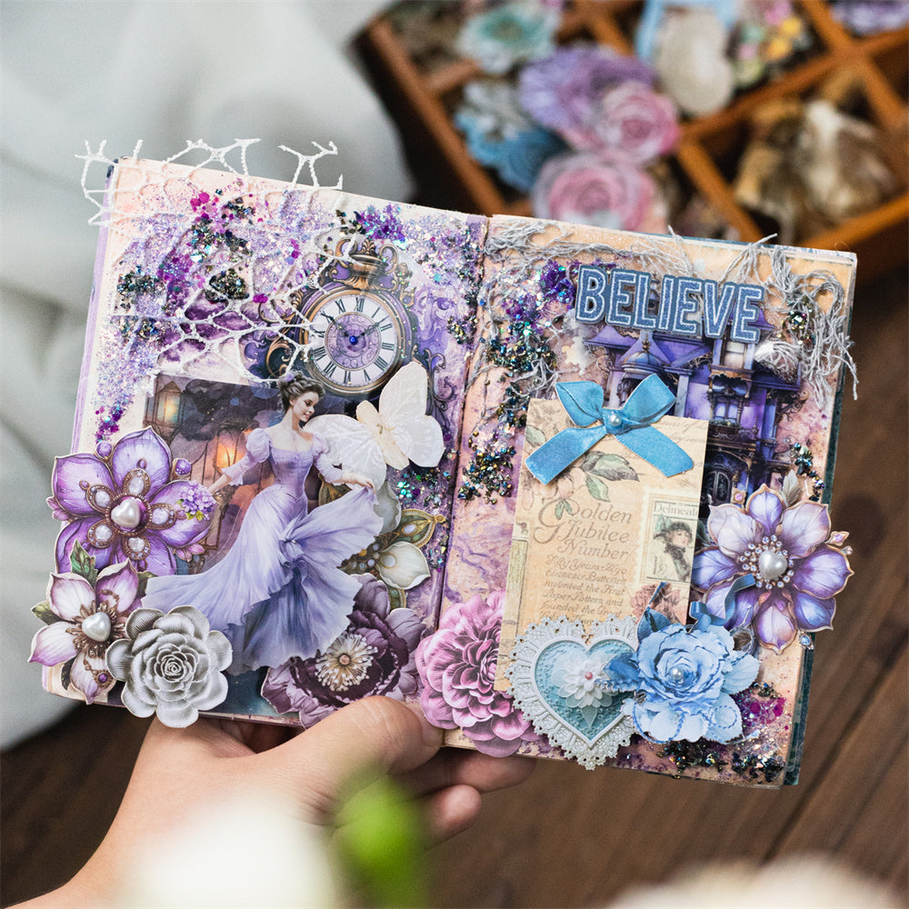 Cardbored Sticker Flower Cardboard Sticker – ViVi Stationery