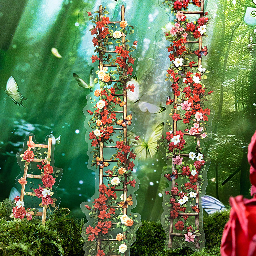 Floral Ladder Stickers – ViVi Stationery