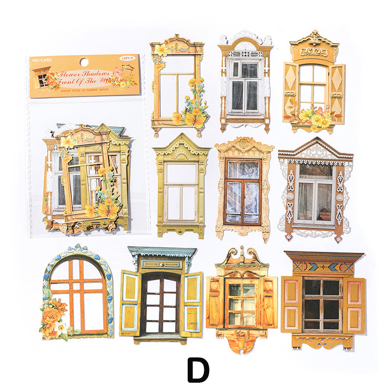 Flower Window Sticker – ViVi Stationery