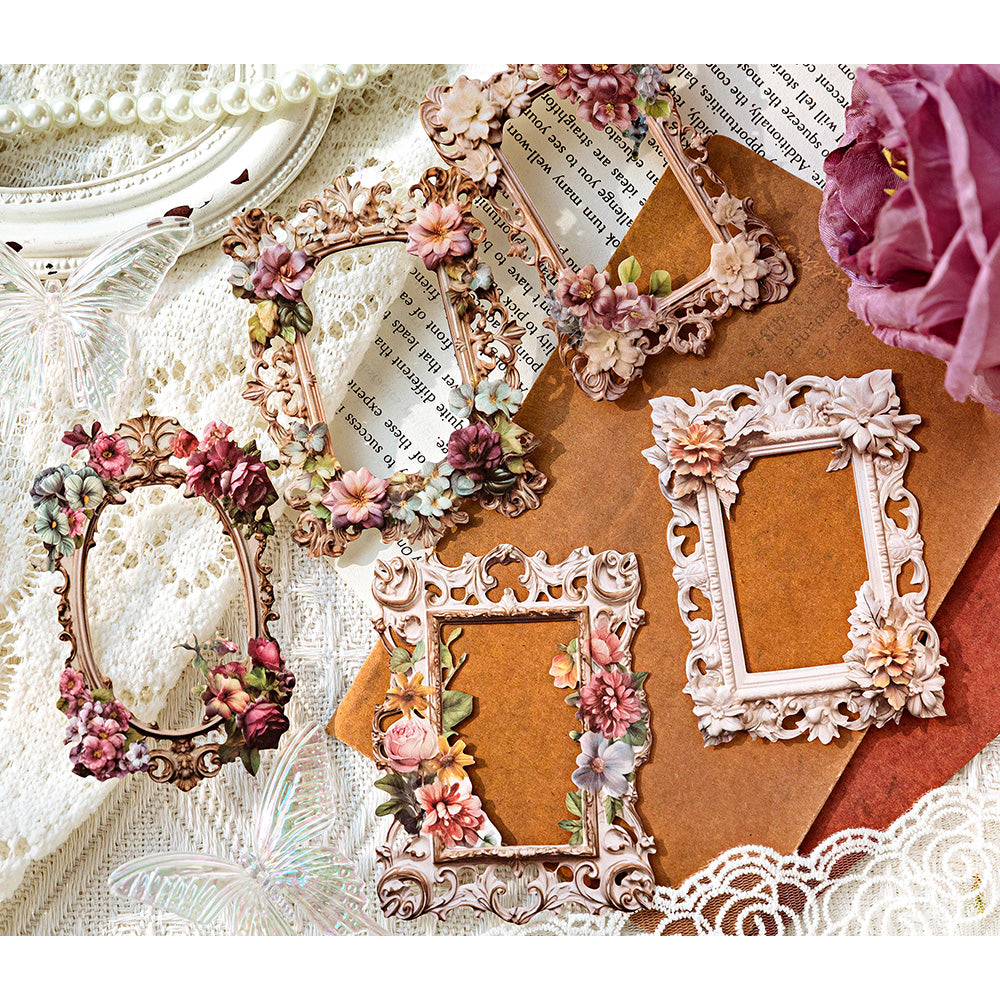 Floral Decorative Border Paper for Scrapbooking and Journaling ViVi