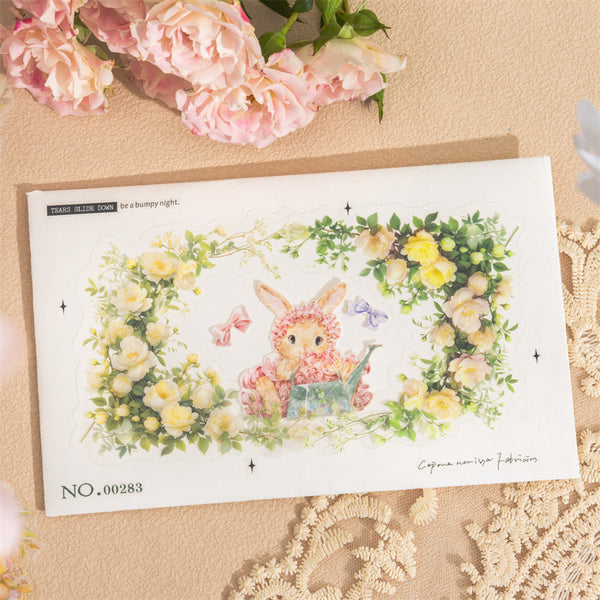 Garden Lace Floral Sticker