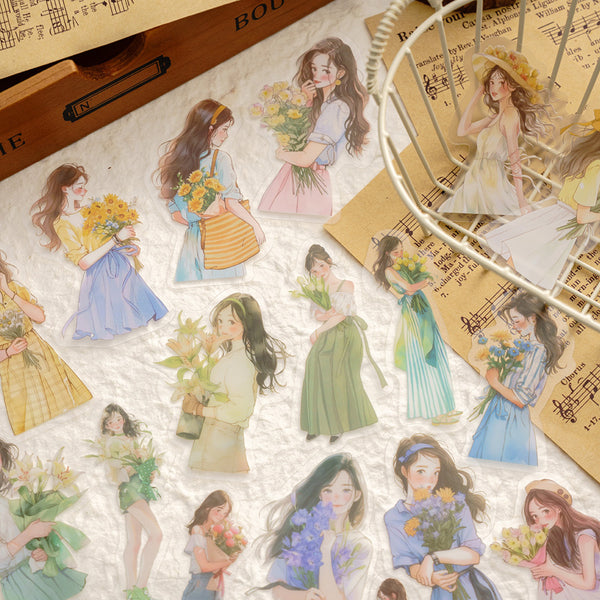 160 Pcs Vintage People Stickers for Journaling Scrapbooking, Retro