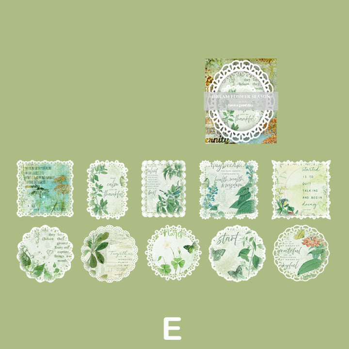 green-lace-paper