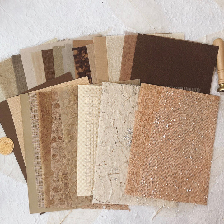 paper and mesh pack for scrapbooking