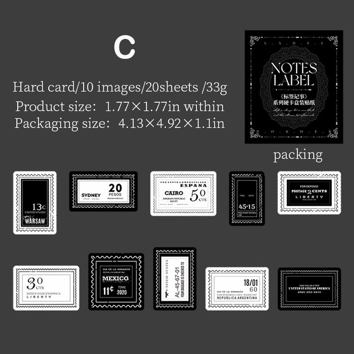 Notes Label Sticker – ViVi Stationery