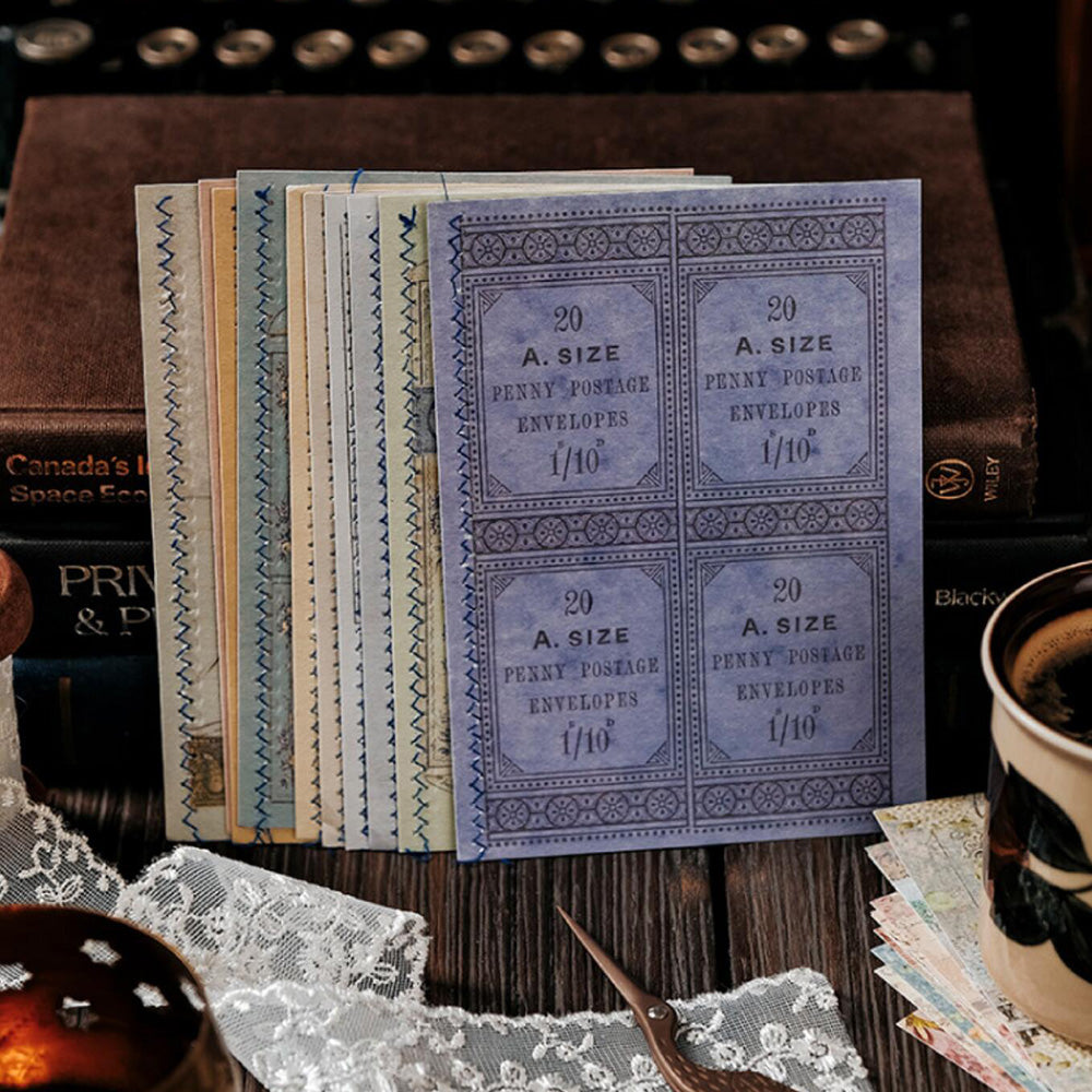 Scrapbook Paper with Sewn Thread – ViVi Stationery