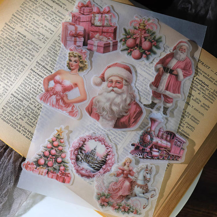 pink-Christmas-tree-stickers
