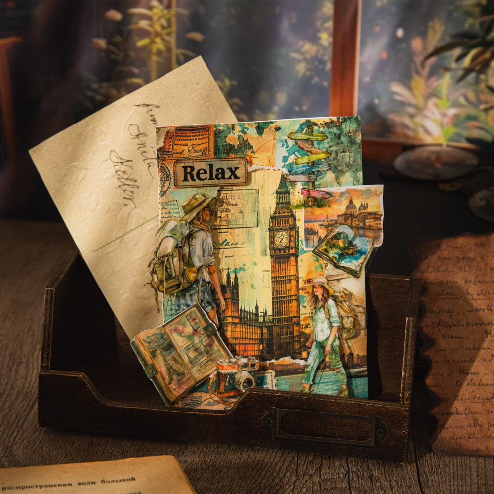 Retro Album Sticker Paper Kit – ViVi Stationery