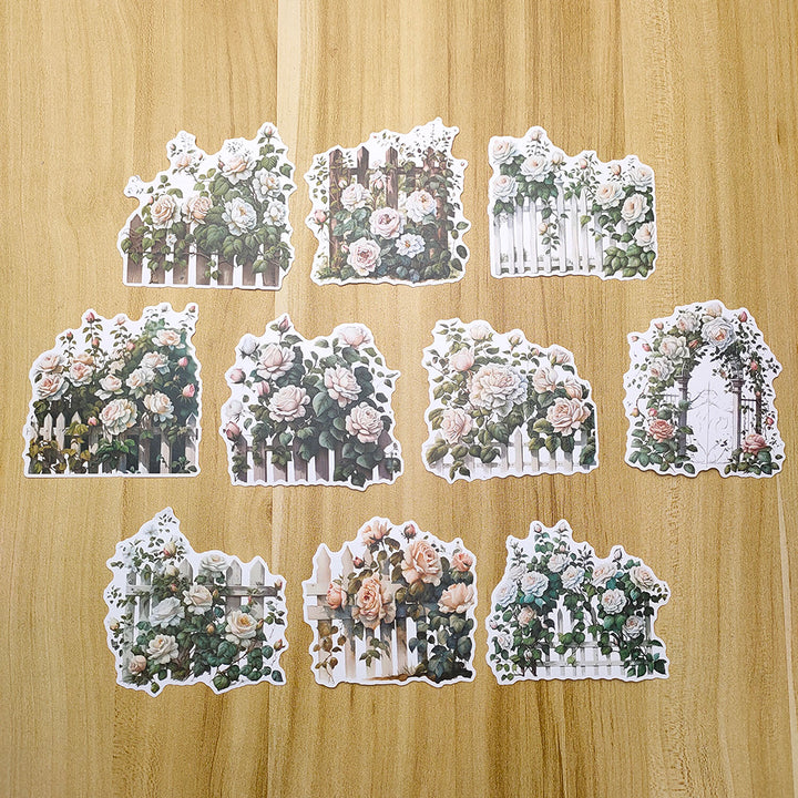 retro-fence-flower-stickers