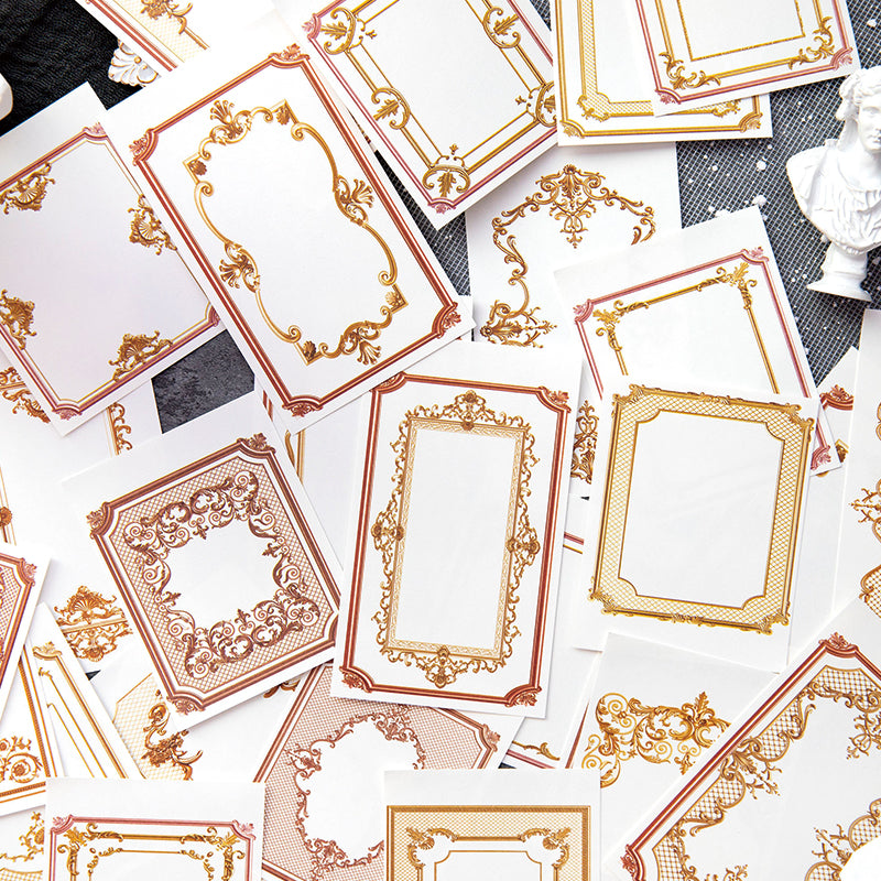 New Castle Frame Notepad for Scrapbooking and Journaling – ViVi Stationery